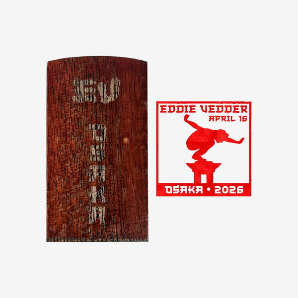 Eddie Vedder - Osaka Hanko Stamp | Official TSURT Merch