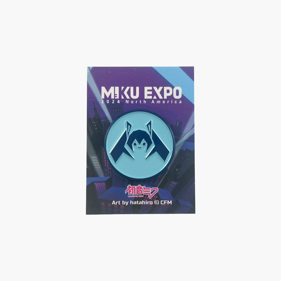 Miku Expo 2024 Icon Enamel Pin