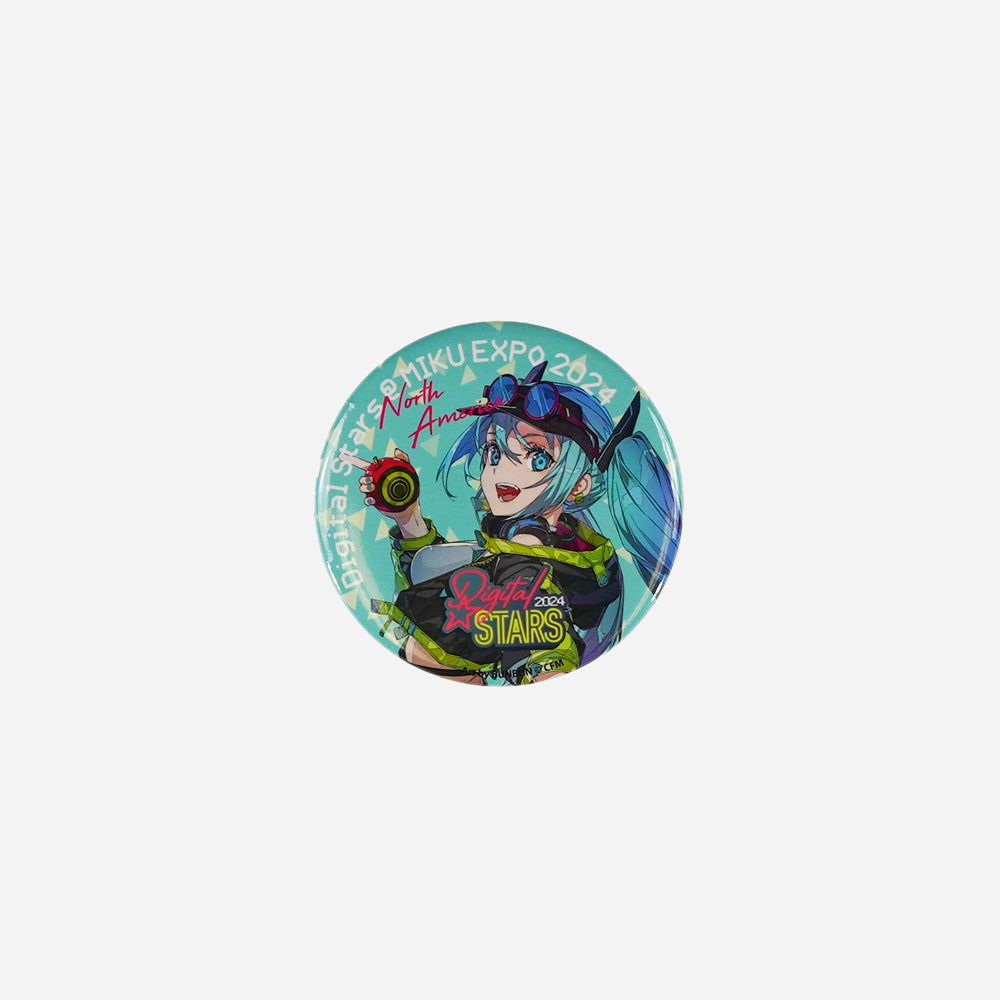 Hatsune Miku Digital Stars 2024 North America Button Badge
