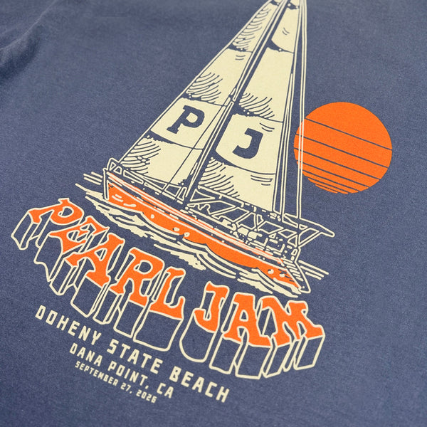 Pearl Jam - Sailboat Tee | Official TSURT Merch