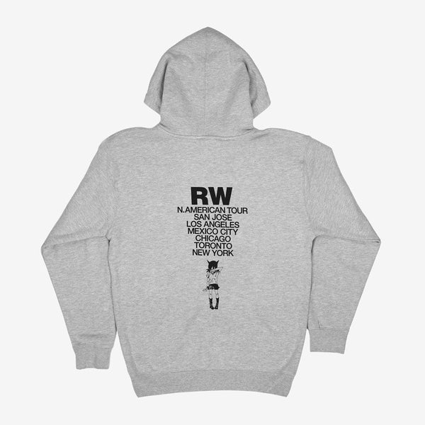 Radwimps Smiley Zipper Hooded Sweatshirt