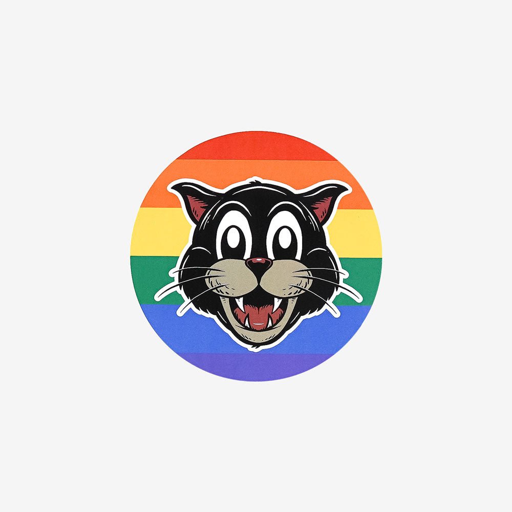 TSURT Kitty Sticker - Rainbow - TSURT