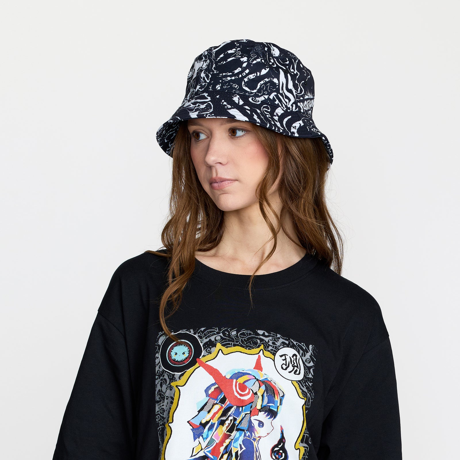 Kikuo Kikuoland Bucket Hat official band merch by TSURT