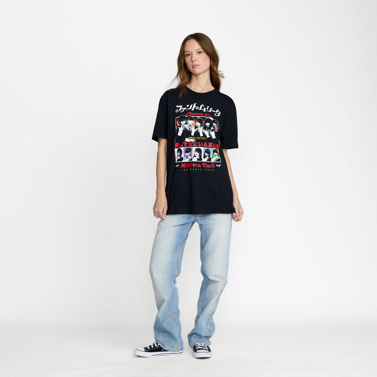 Phantom Siita Bootleg Tour Tee front print; official band merch by TSURT