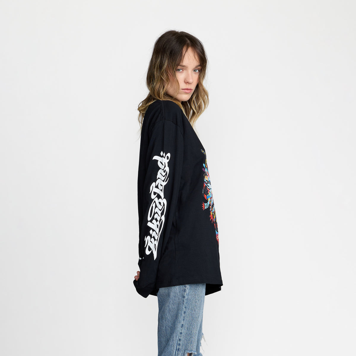 Kikuoland Long Sleeve Right Sleeve Prin; official merch by TSURT