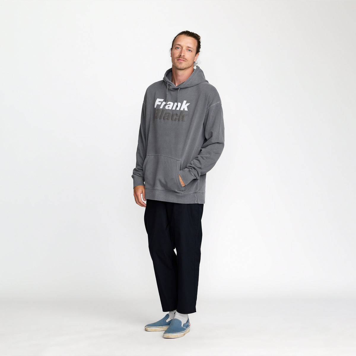 Frank Black Puff Pullover