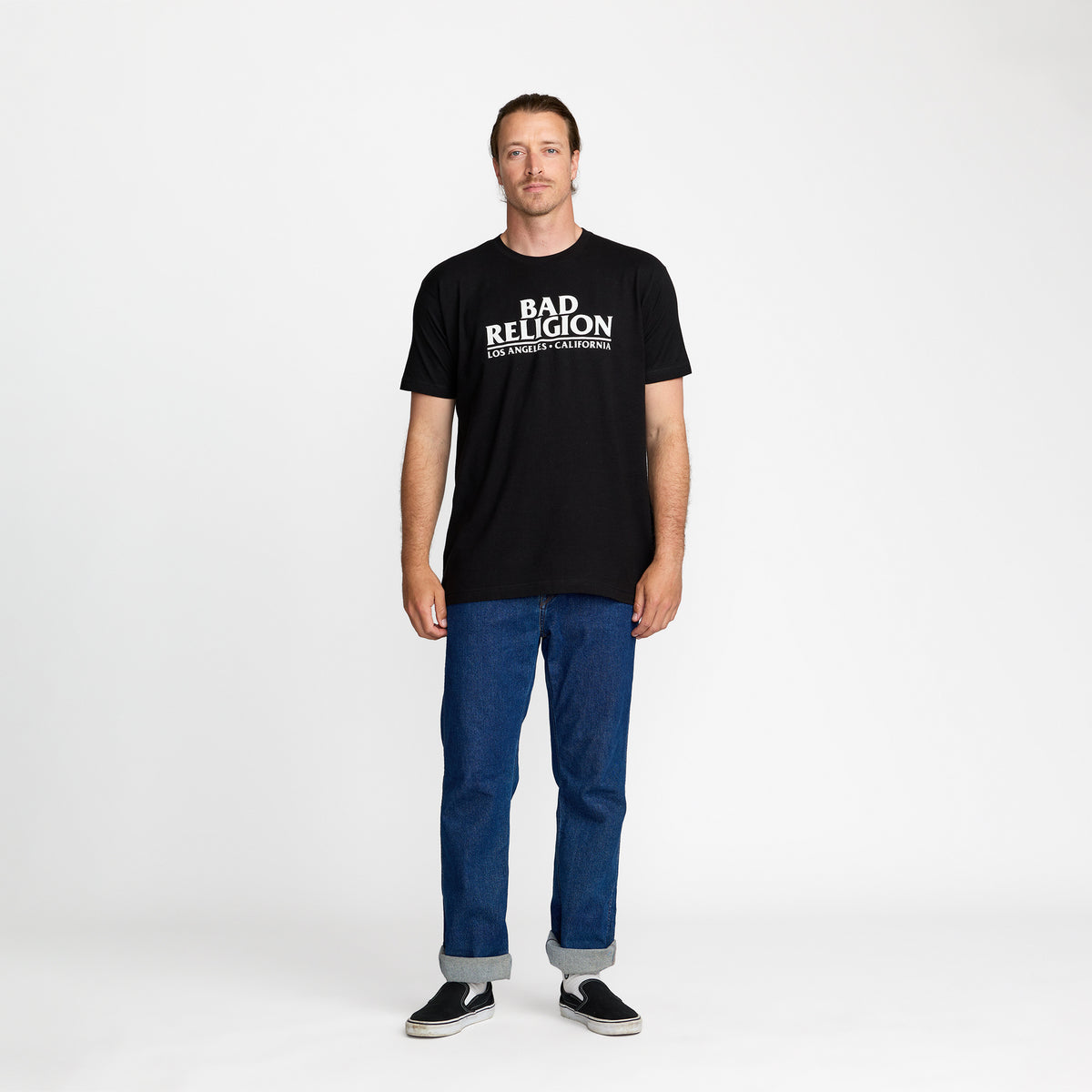 Bad Religion Another Hardcore Tee  front print; official Bad Religion merch by TSURT