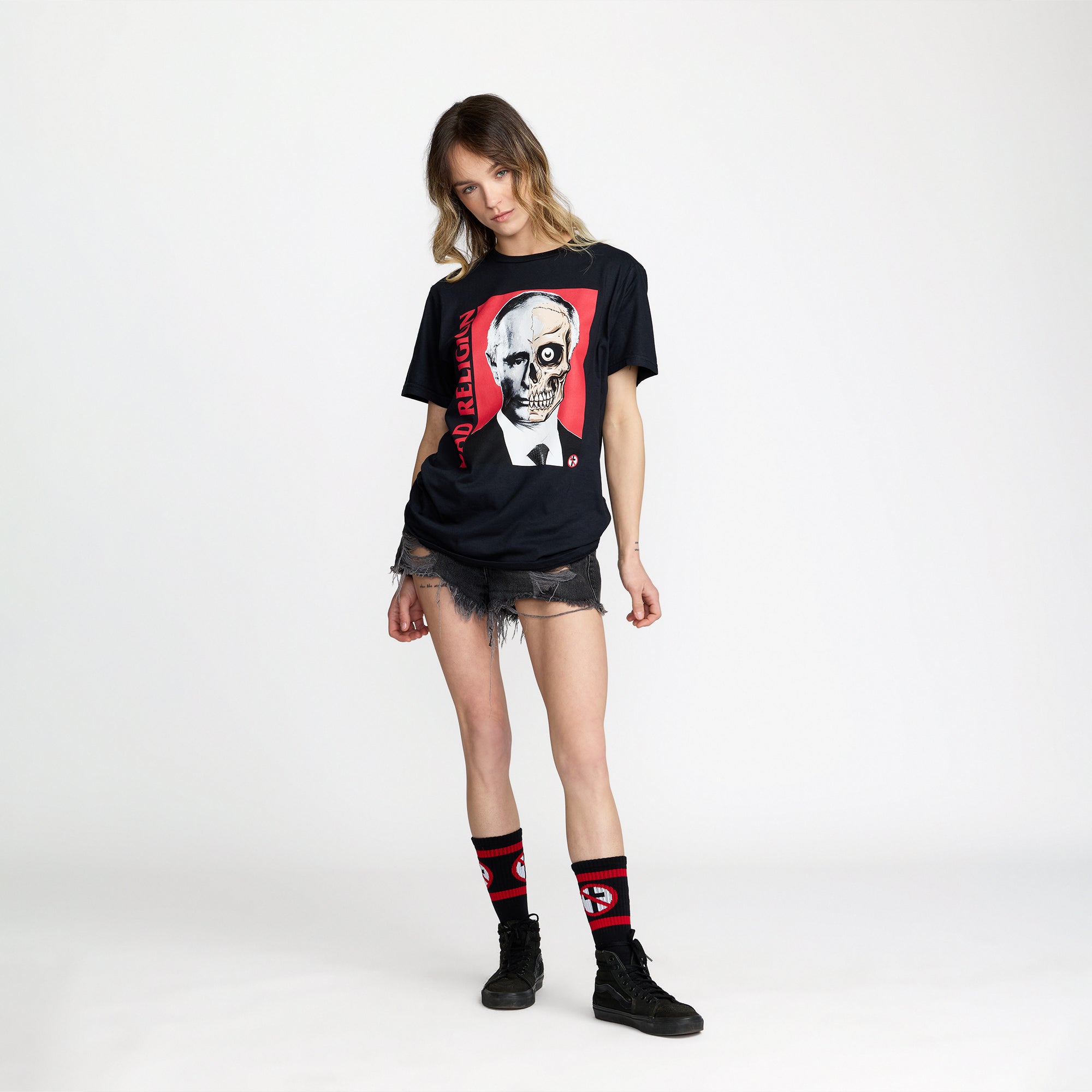 Bad Religion Dead Putin Tee Black