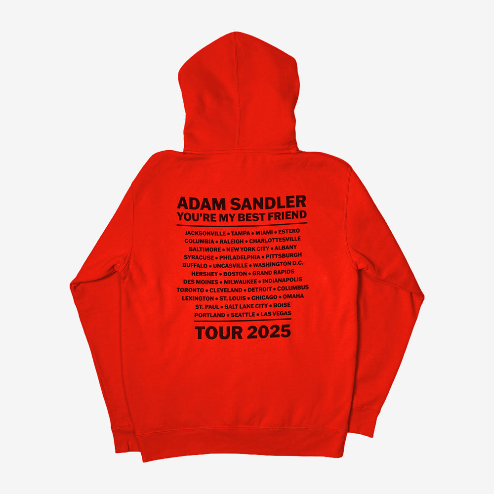 Adam Sandler Checkers Pullover - Red
