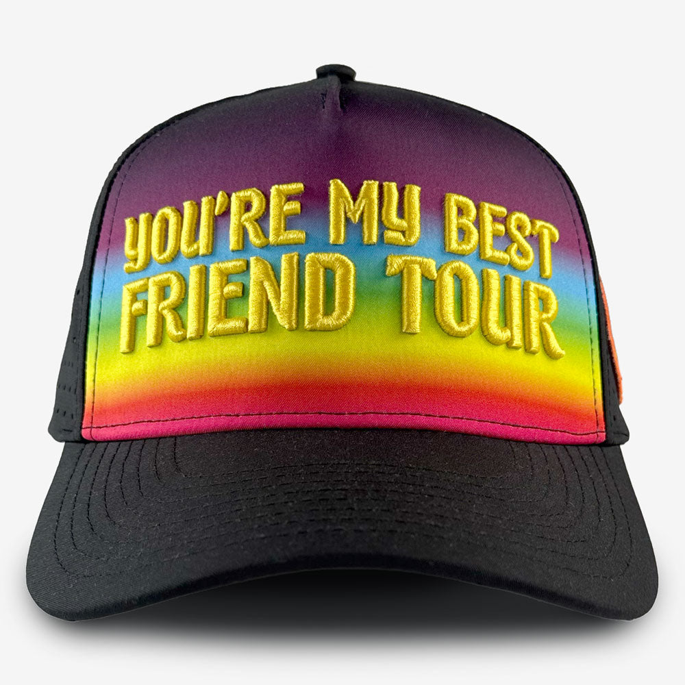 Adam Sandler Gradient Trucker Hat Black