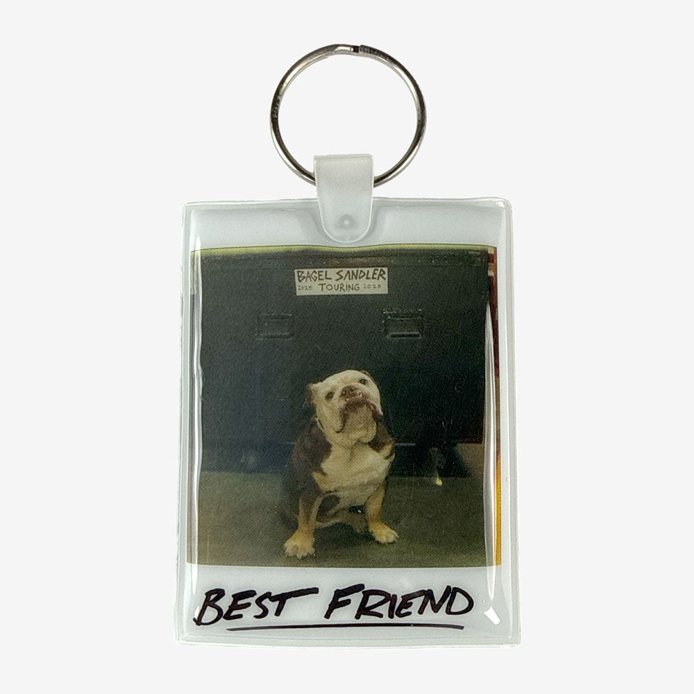 Adam Sandler Retro Bagel Keychain