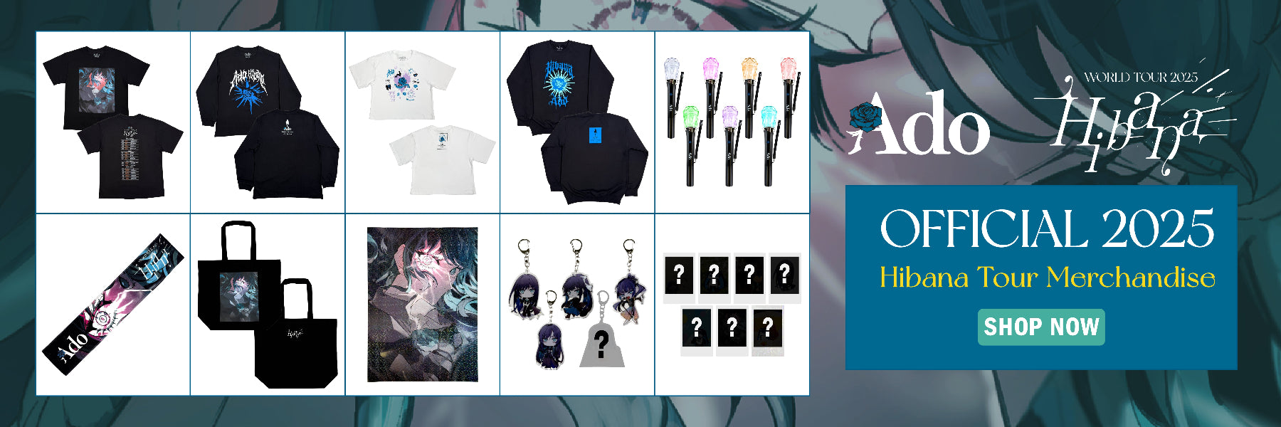 Adp Hibana 2025 Tour Merchandise