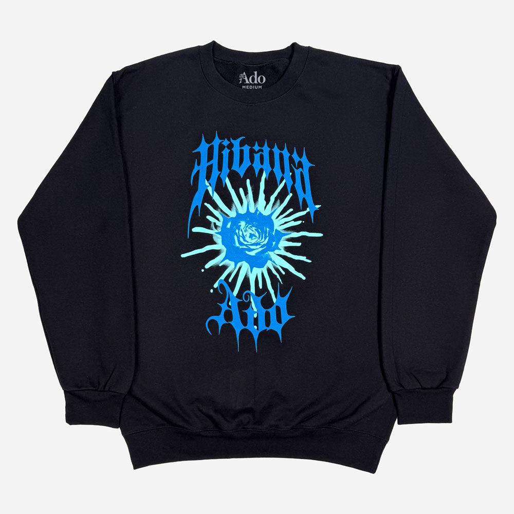 Ado Fashionable &quot;Hibana&quot; Crewneck Sweatshirt Front