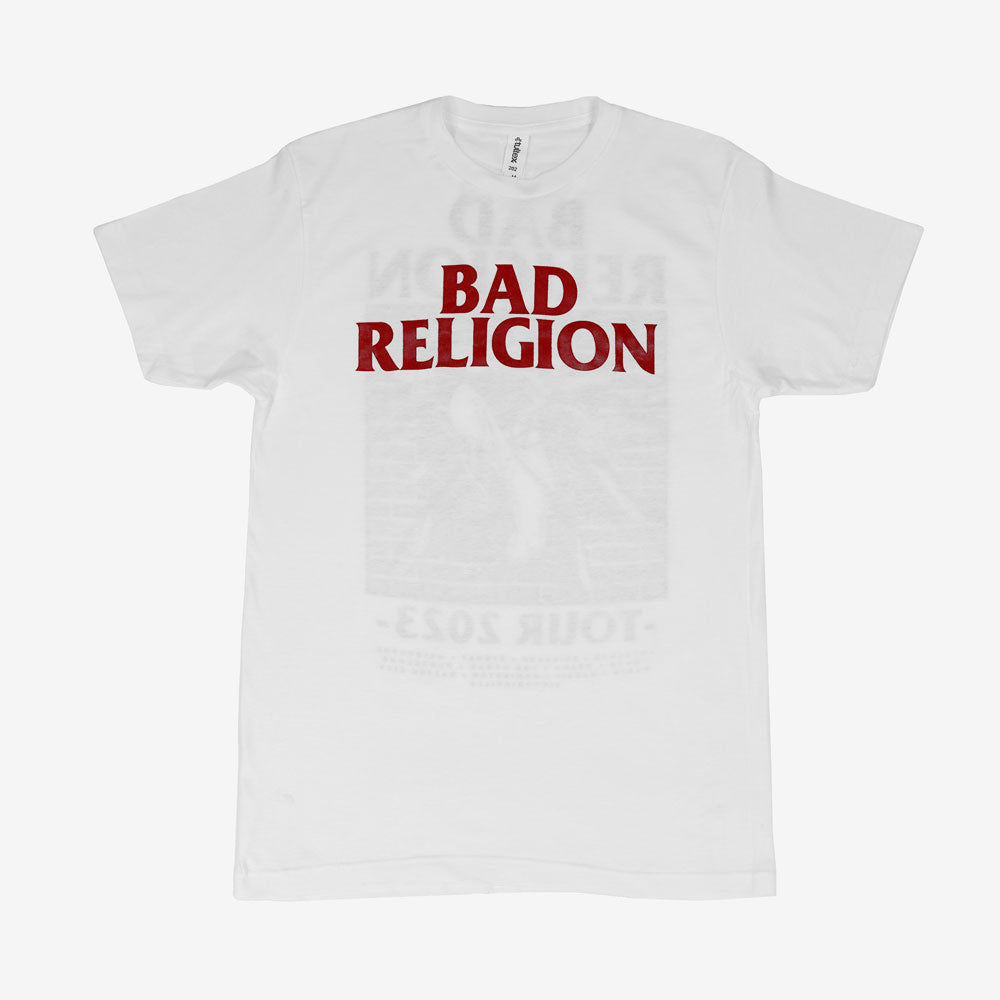 Bad Religion Breakout 2023 Tour Tee White
