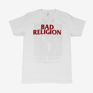Bad Religion Breakout 2023 Tour Tee White