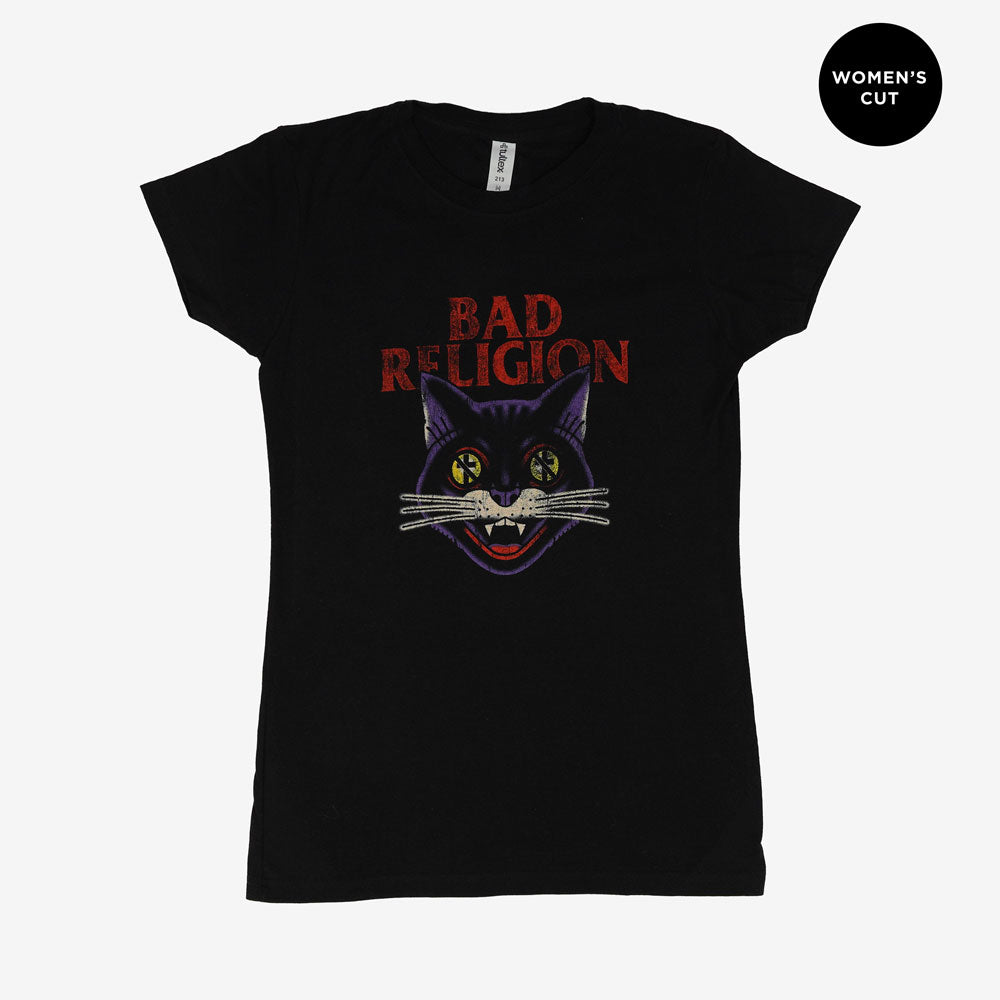 Bad Religion Buster Cat Women&#39;s Tee black