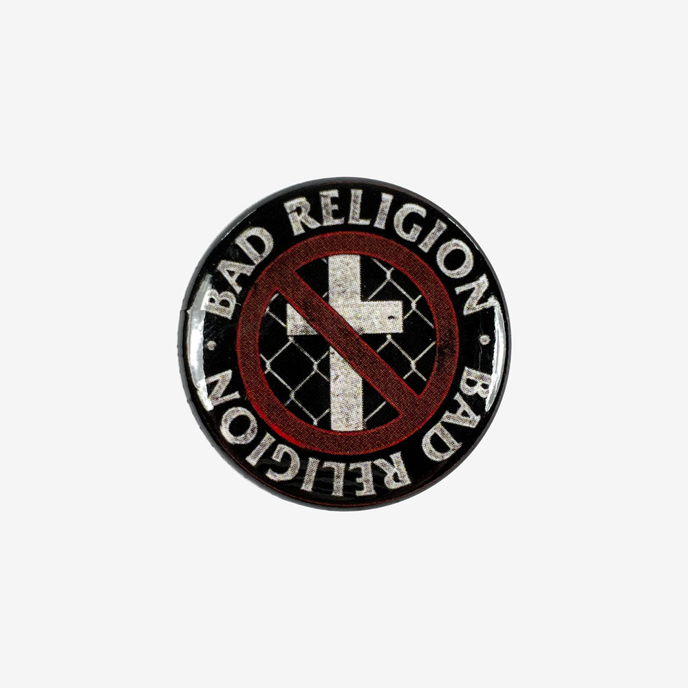 Bad Religion Distortion Buster Button black