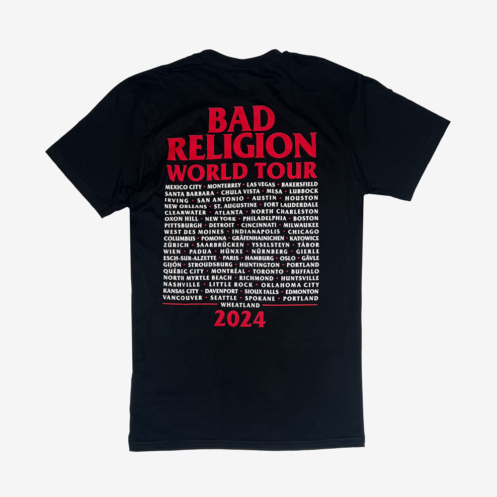 Bad Religion Text Tour 2024 Tee