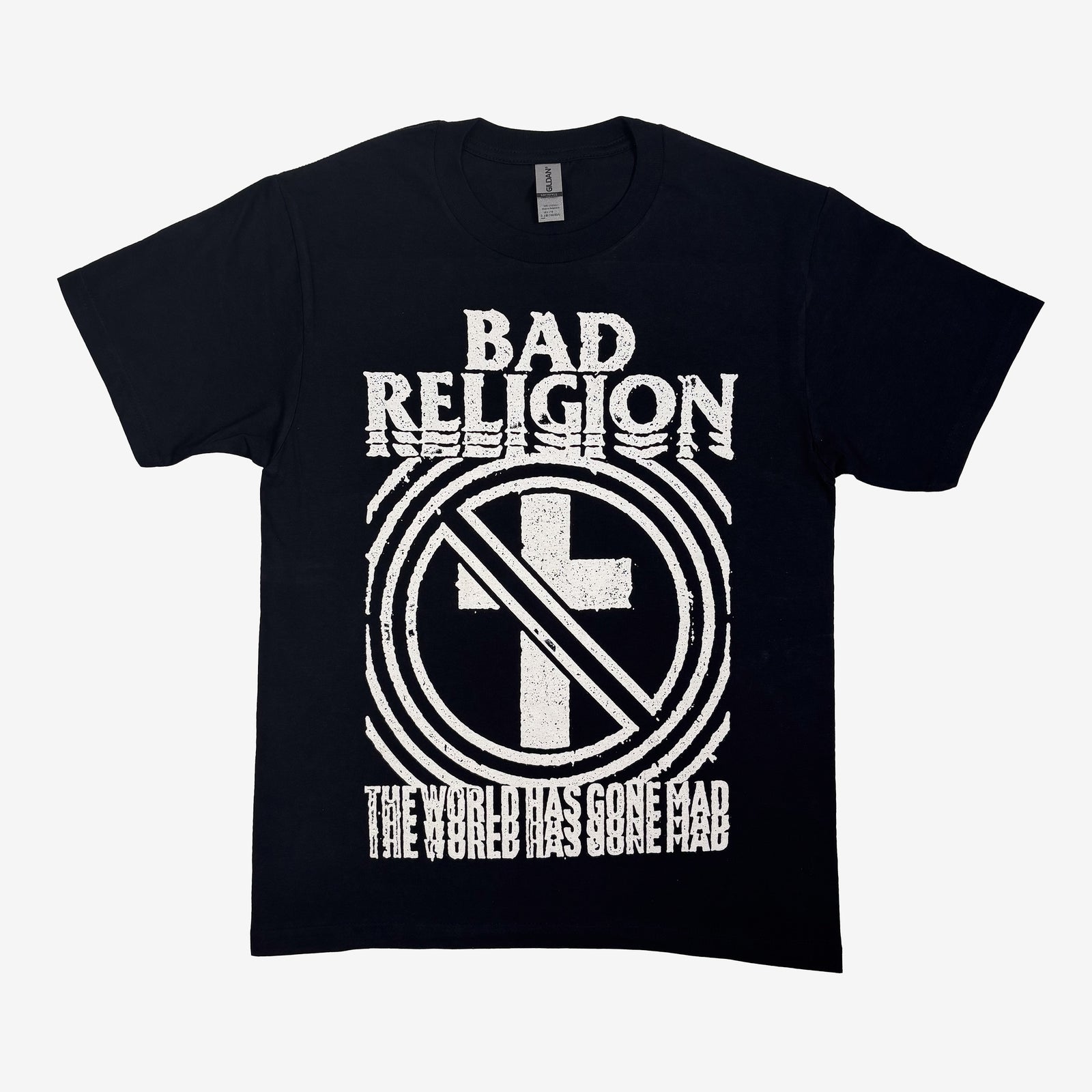 Bad Religion World Gone Mad Tour Tee Front