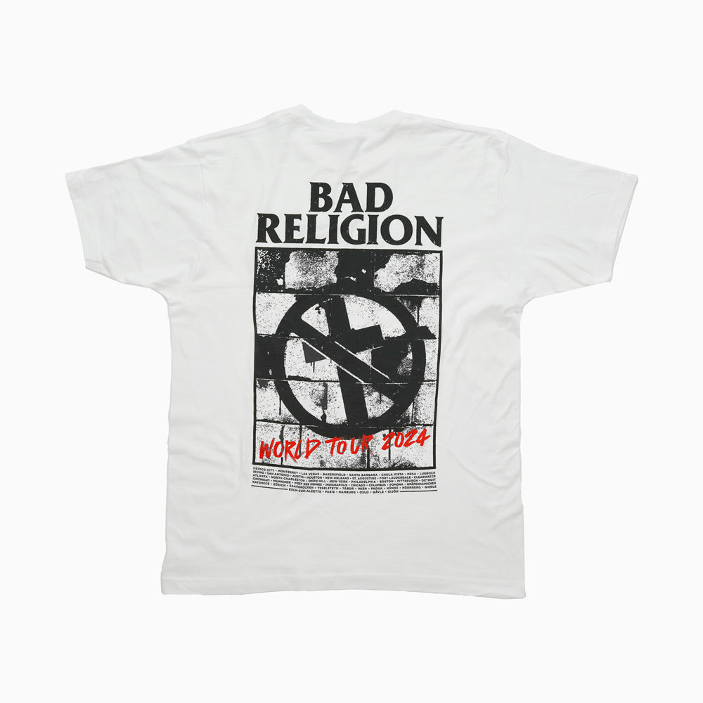 Bad Religion Brick Wall Tee Back