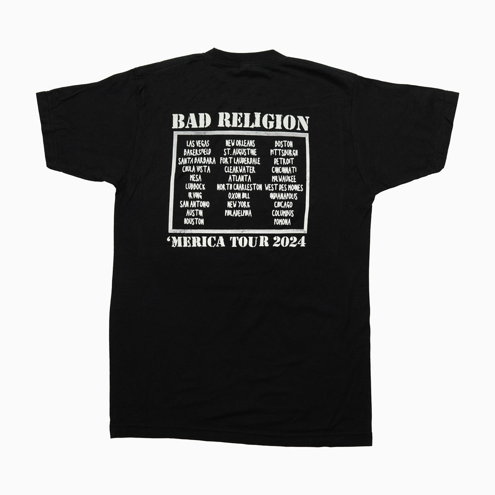 BAD RELIGION 2017 ワールドツアー Tシャツ　サイズM バンド タグ付けされた「」Bad Religion