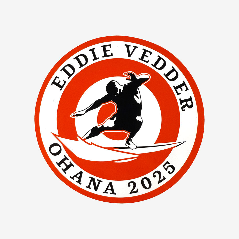 Eddie Vedder 2025 Surf Association Sticker
