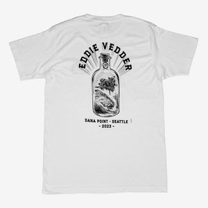 Eddie Vedder Bottle Tee White