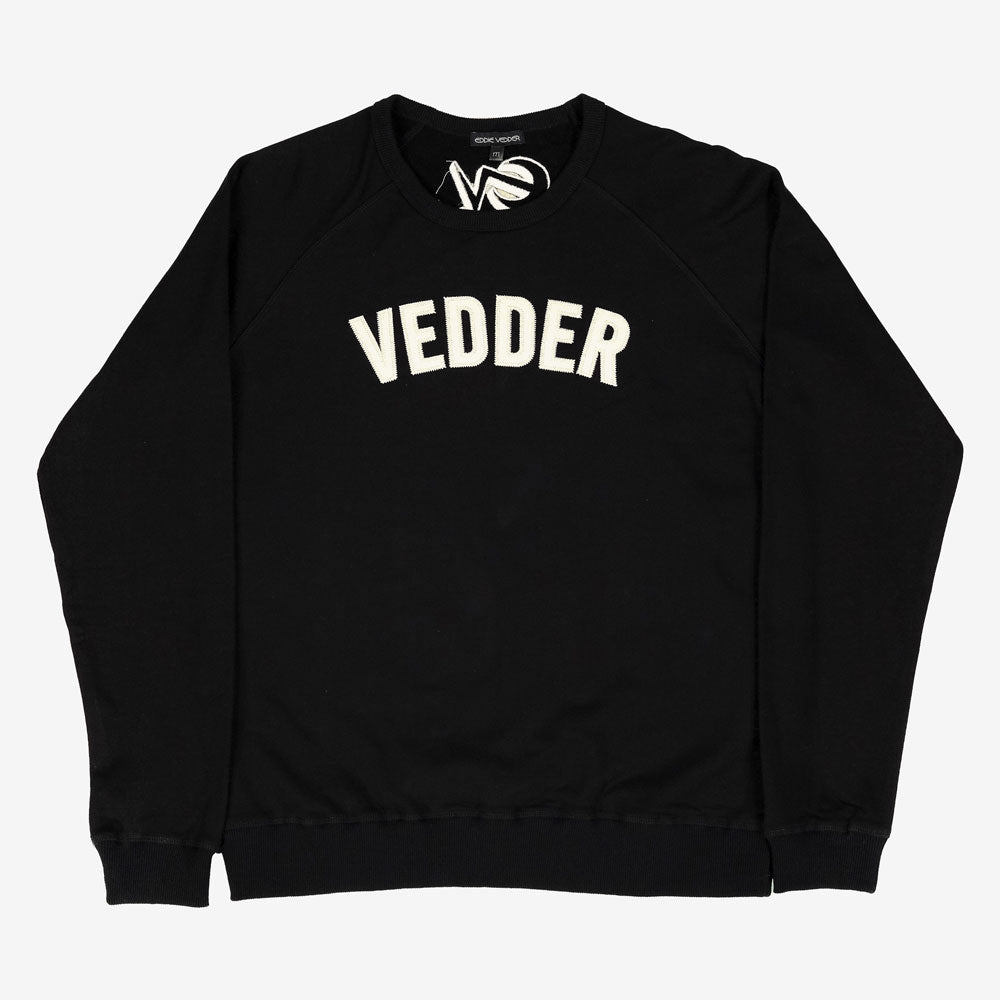 Eddie Vedder Terra Crewneck Sweatshirt Black