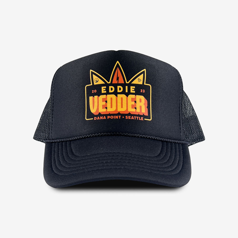 Eddie Vedder Thruster Trucker Black
