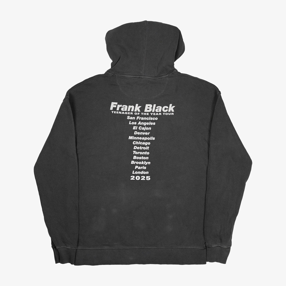 Frank Black Puff Pullover Front official band merch by TSURT
