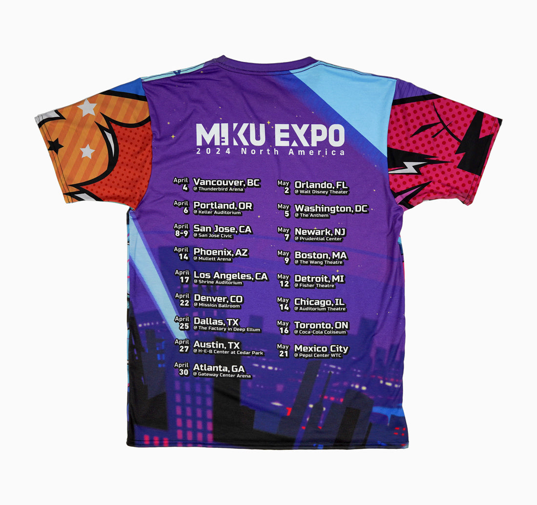 Miku Expo 2024 Superhero Fullgraphic Tee
