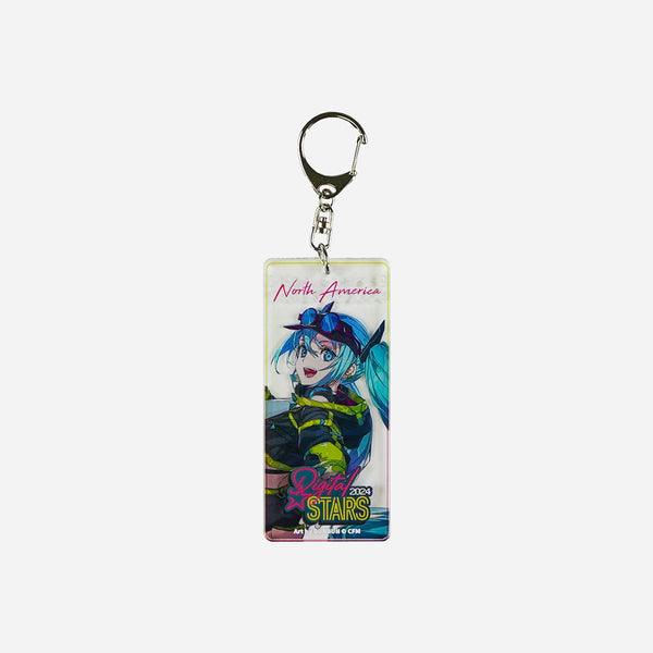 Hatsune Miku | Digital Stars 2024 North America Acrylic Keychain - TSURT