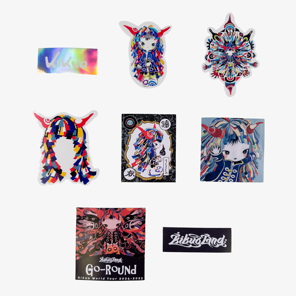 Kikuo Sticker Pack official band merch by TSURT