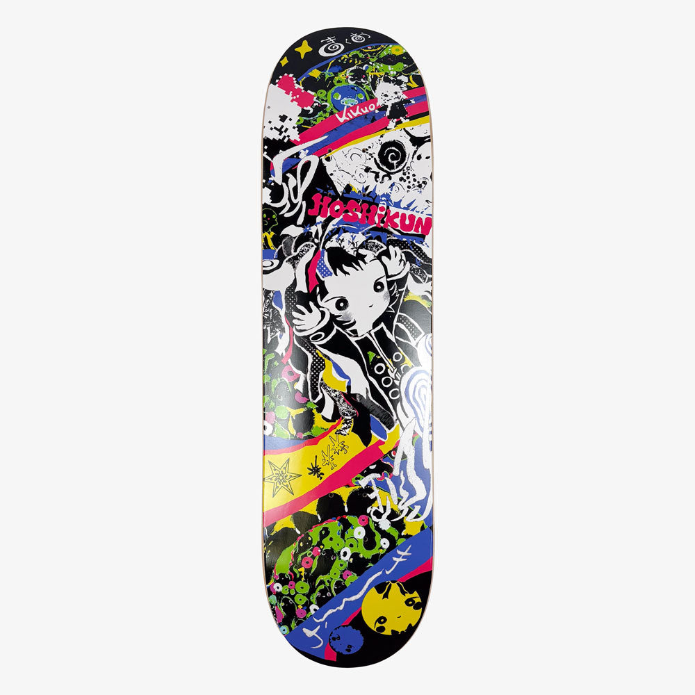 Kikuo Kikuoland Skate Deck Back official band merch by TSURT