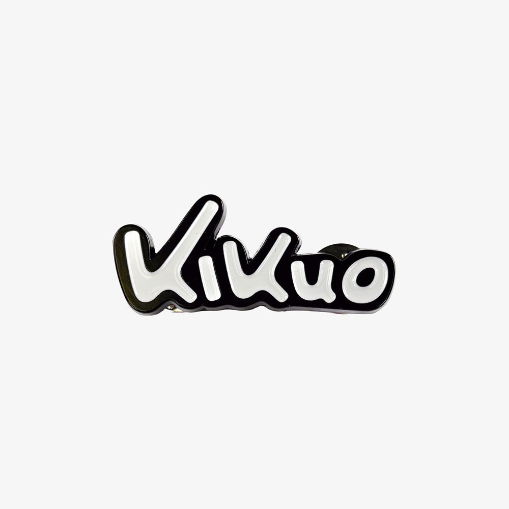 Kikuo Name Enamel Pin official band merch by TSURT