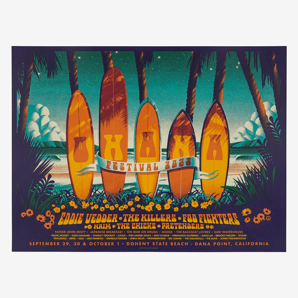 Ohana Festival 2023 Event Poster