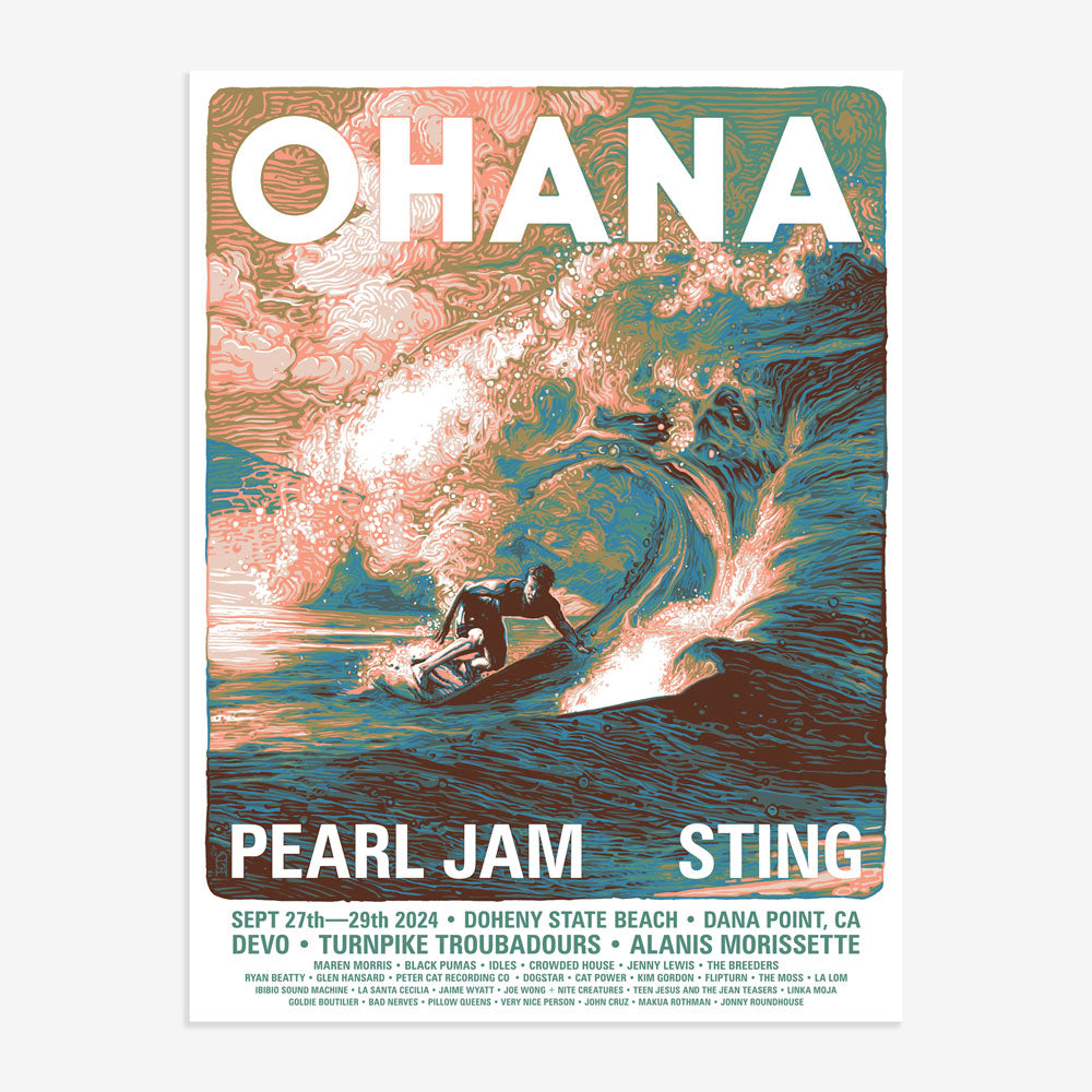 Ohana Festival 2024 Ohana Event Poster