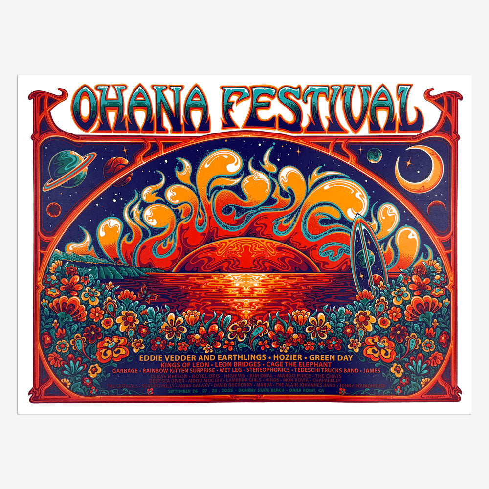 Ohana Festival 2025 Event Poster