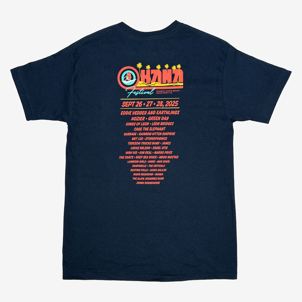 Ohana Festival 70s Surf Tee Front