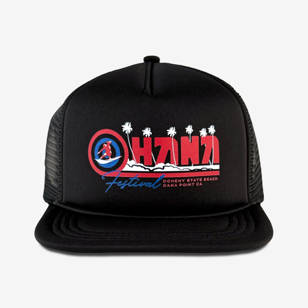 Ohana Festival 70s Surf Trucker Hat