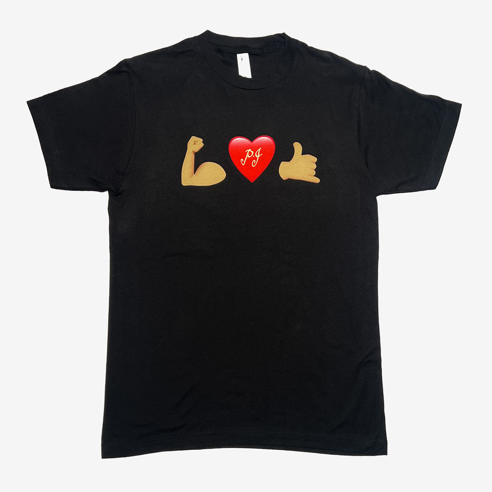 Ohana Festival Emoji Tee Black