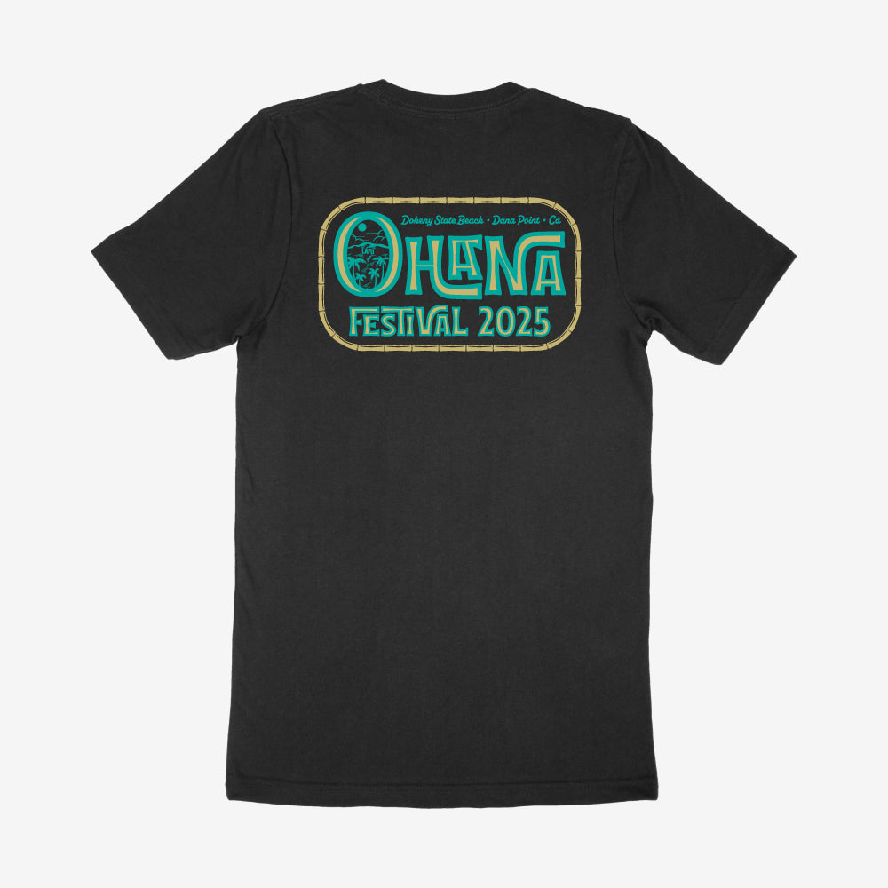 Ohana Festival LA Tee Black