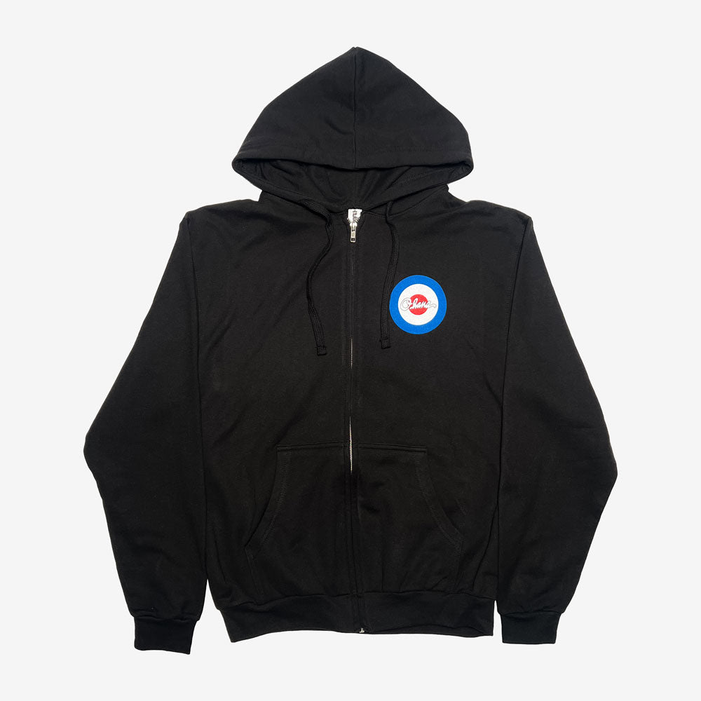 Ohana Festival Target Zip Hoodie Black