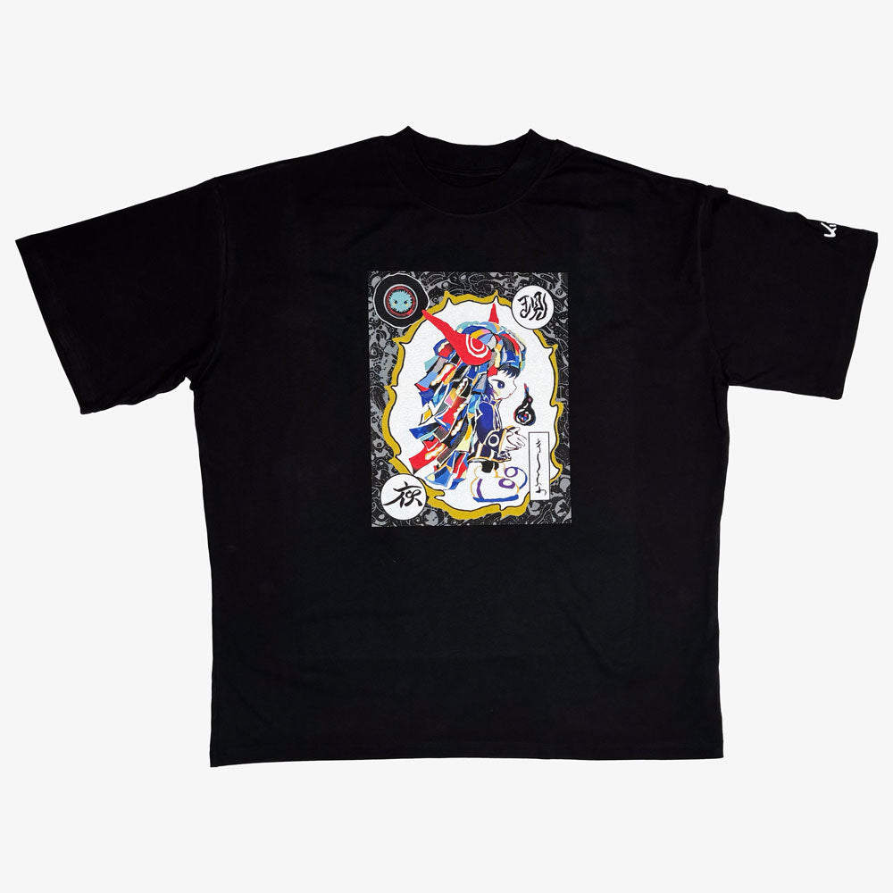 Kikuo Oriental Tee Black - Front official band merch by TSURT