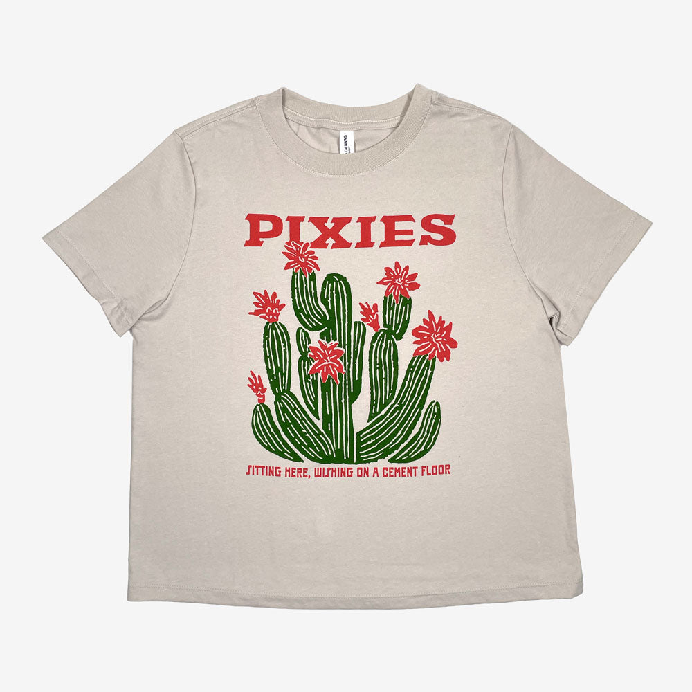 Pixies Cactus Crop Tee