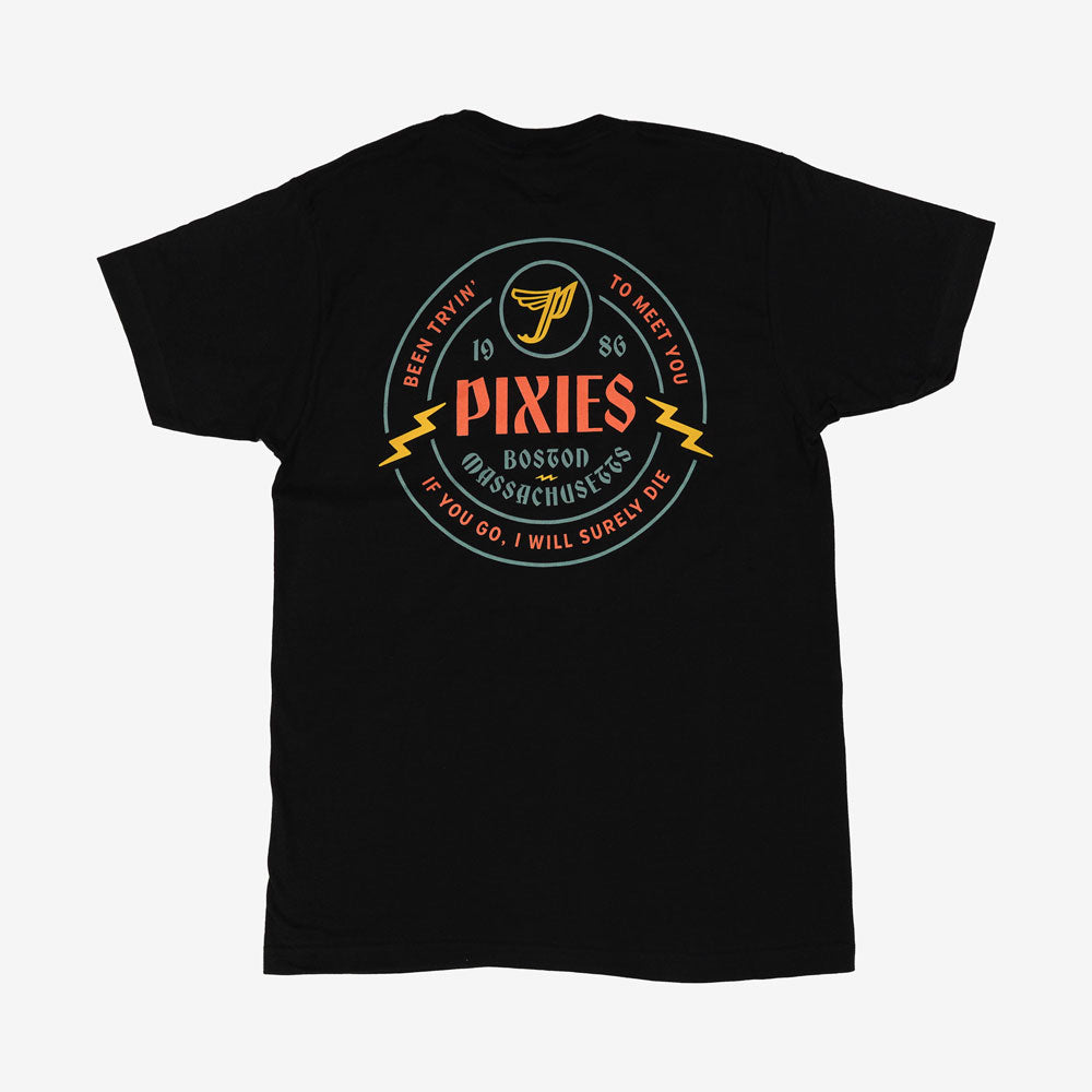 Pixies Hey Tee Black