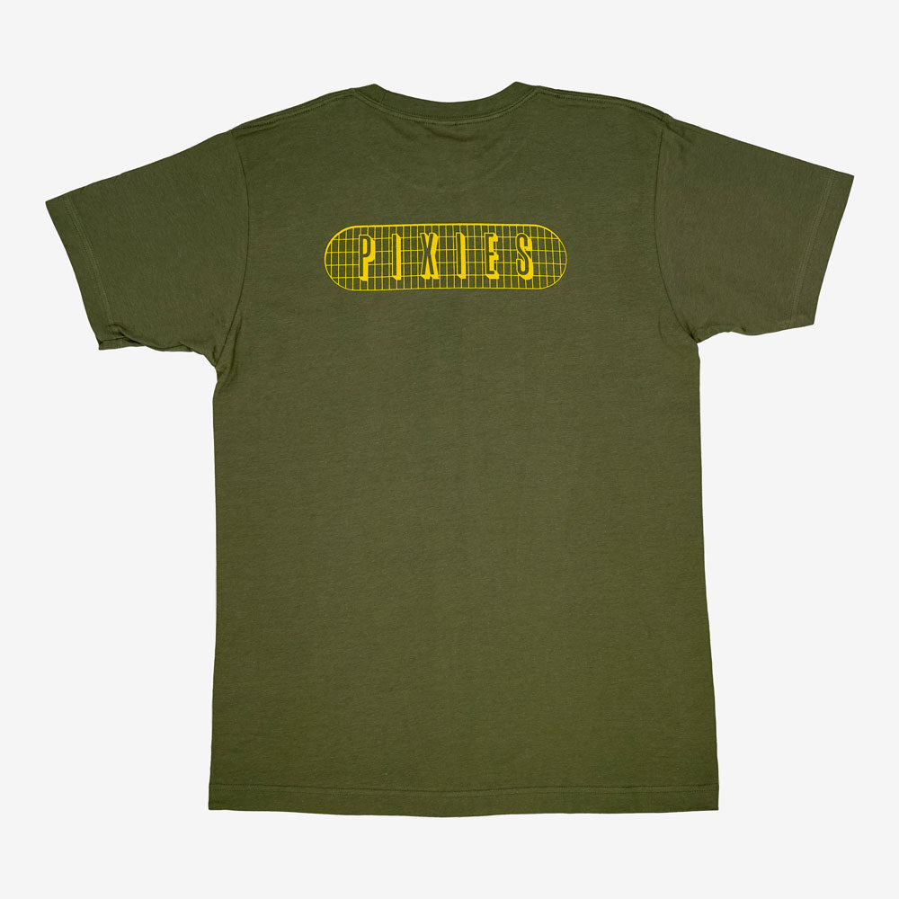 Pixies Lightning Tee Military Front