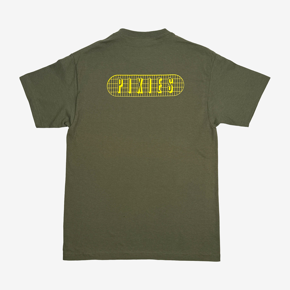 Pixies Lightning Tee Military Front