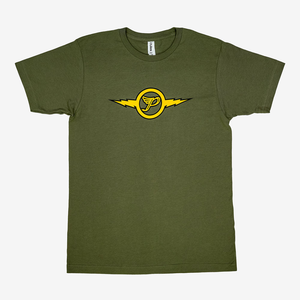 Pixies Lightning Tee Military Front