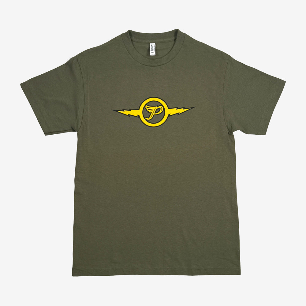 Pixies Lightning Tee Military Front